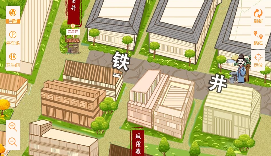 永清智慧景区：手绘地图与语音导览的完美融合