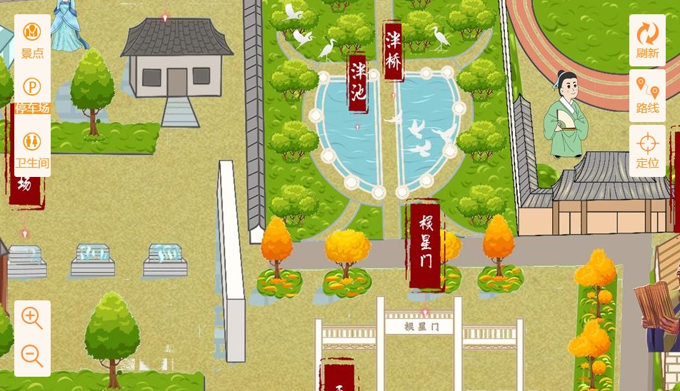 永清手绘地图景区语音讲解导览系统：智慧景区建设的基石